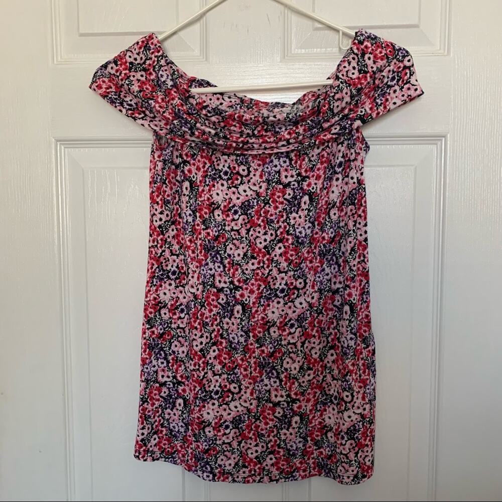 Pea in the Pod ditsy floral maternity top XS